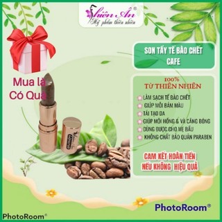 Son tẩy tế bào môi cafe chăm sóc môi thâm, khô môi, dưỡng môi nứt nẻ - mỹ phẩm thiên nhiên Thiên Ân