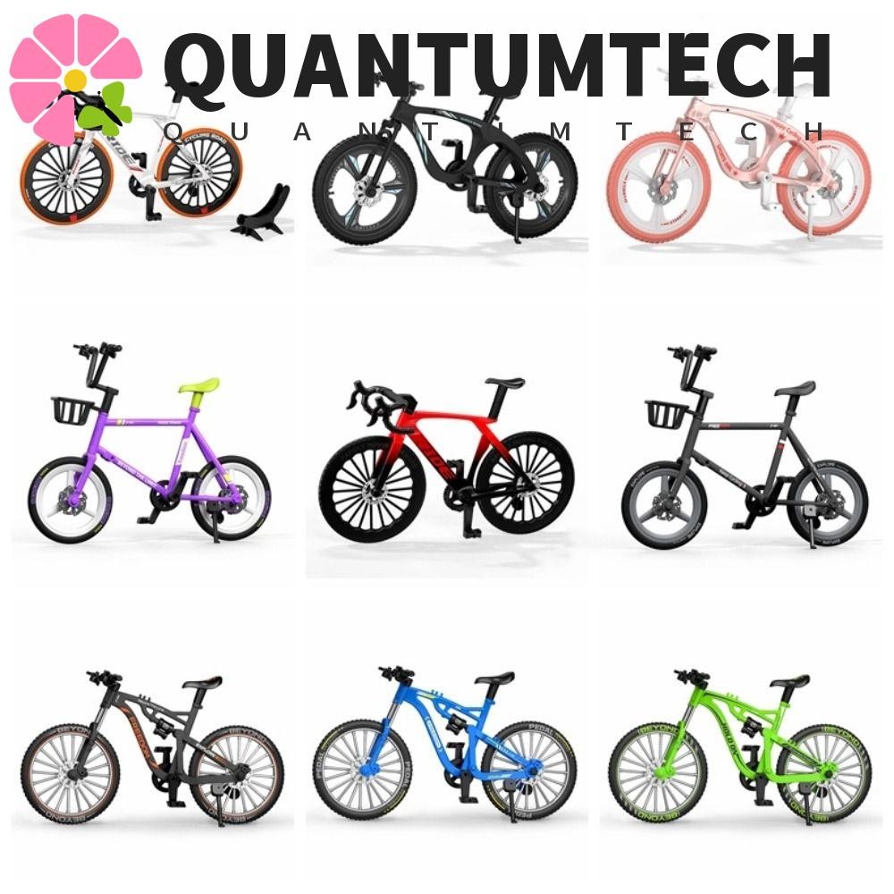 Mô hình xe đạp Mini QUANTUMTECH, Mô phỏng tỷ lệ 1: 8 Đồ chơi xe đạp leo núi, Quà tặng sinh nhật Tran