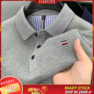 Áo thun nam thêu màu trơn tay ngắn mềm mại thoáng khí áo sơ mi polo thông thường đa năng nhanh khô hàng đầu nhiều màu tùy chọn WL001