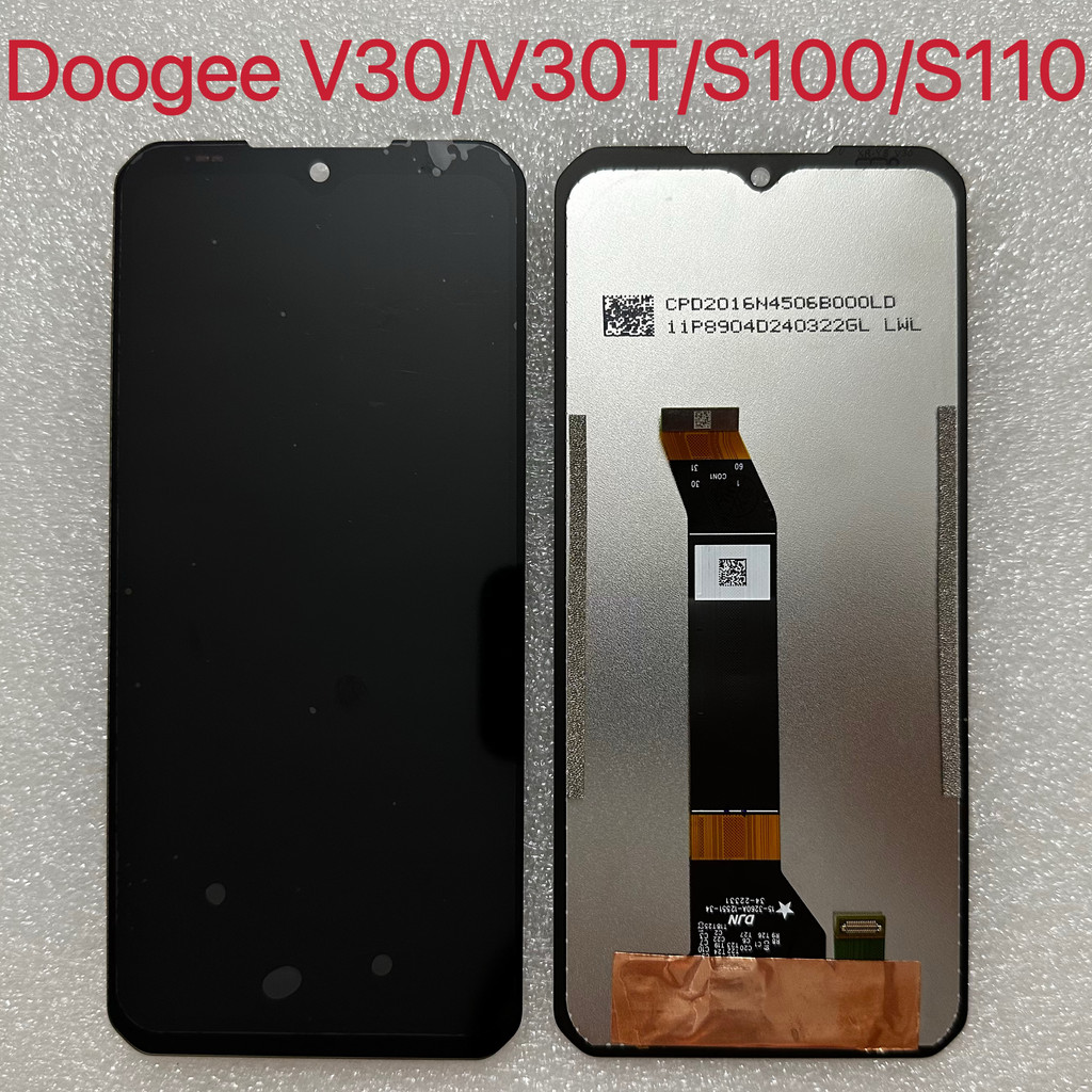 [DOOGEE] Màn Hình LCD Tổng Thể Doogee V30 V30T S100 S110, Màn Hình Cảm Ứng Nguyên Bộ Trong Và Ngoài