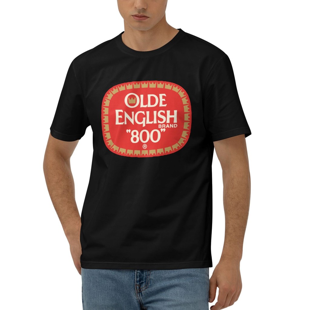 Áo thun cổ điển Hip Hop Cool Olde English 800 Cotton Áo thun
