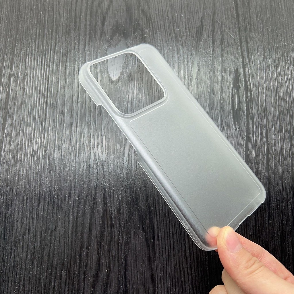 Ốp Điện Thoại Cứng Mờ Siêu Mỏng Cho Xiaomi Mi 14 14T Pro 4G 5G Không Màu Vàng Mặt Sau PC Vỏ Điện Thoại
