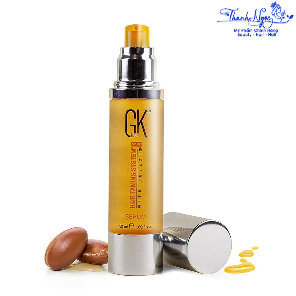 Tinh dầu dưỡng tóc siêu mượt GkHair Serum Hair Taming System 50ml [ TN ]