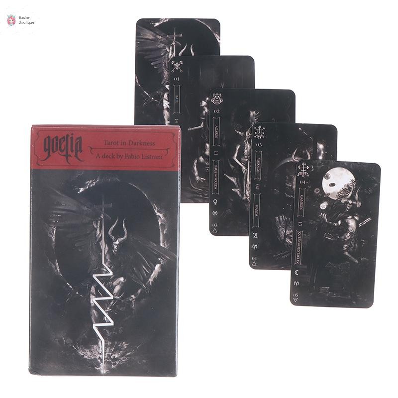 COD Goetia in Darkness Oracle Cards Trò chơi bảng bói toán tiên tri mới