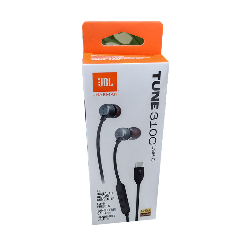 JBL TUNE 310C Type-C Wired Hi-Res in-Ear Earphones Remote with Microphone
