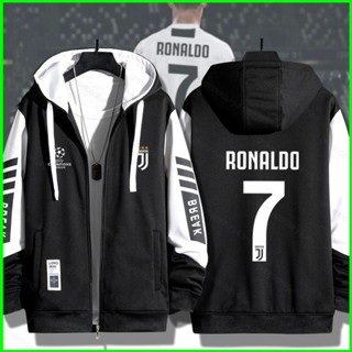 Dly Cristiano Ronaldo số 7 bóng đá Áo Hoodie Anime Áo Unisex Dài Tay Top Cosplay 3D Chui Đầu 1 