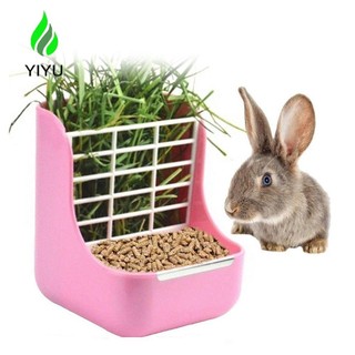 Yiyu Hamster Ăn Chuột Cho Cỏ Chuột Lang Chinchilla Ít Lãng Phí 2 Trong 1 Bát Ăn Thỏ