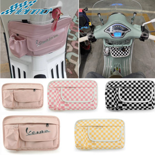Dành Cho VESPA GTS LX LXV Sprint Primavera 50 125 250 300 Túi Bảo Quản Găng Tay Trước Da Túi Chống Thấm Nước