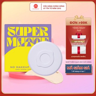  Phấn nước kiềm dầu thuần chay chống nắng Cushion Lemonade Supermatte No MakeUp Cusion SPF50+ - 15g 