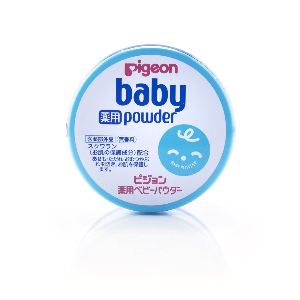 Pigeon Medicinal Baby Powder Blue Can 150g (Quasi-Drug)