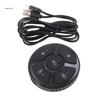 Loa micro hội nghị USB để bàn 360° Chức năng tắt tiếng Mic ngưng tụ máy tính PC đa hướng cho máy tính xách tay