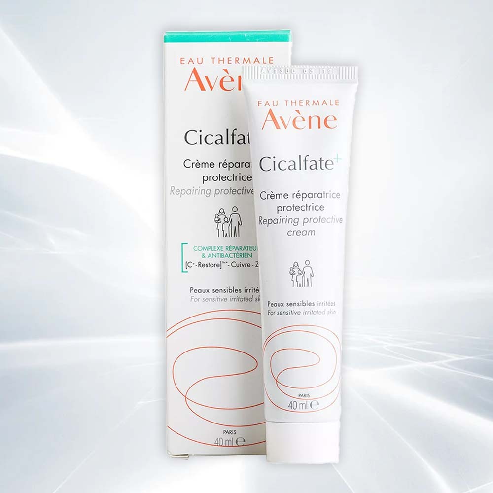 avene cicalfate + restorative protective repair skin cream 40ml