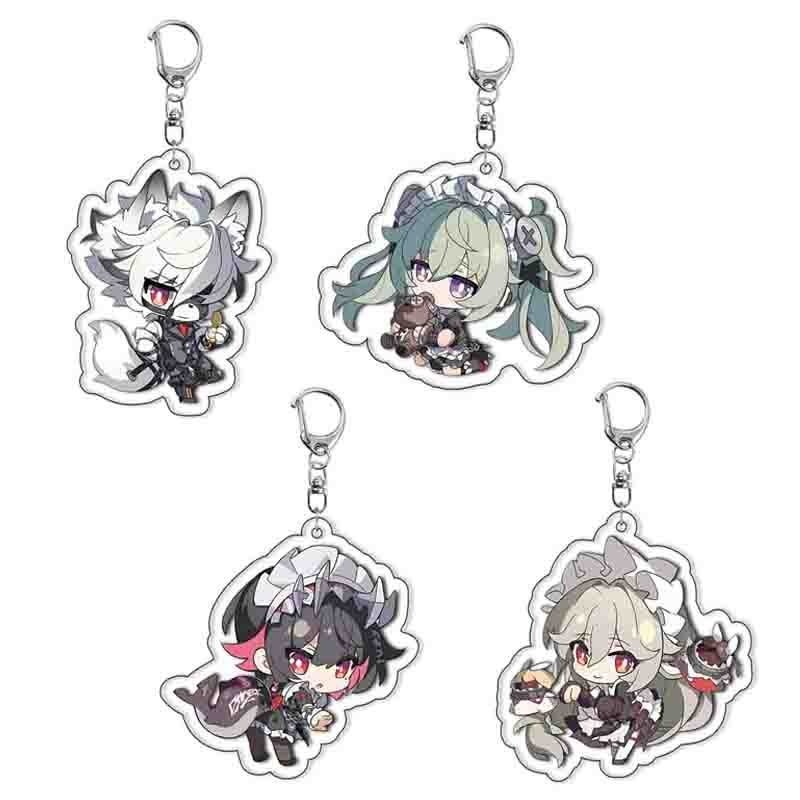 Trò Chơi Zenless Zone Zero Ellen Joe Von Lycaon Cosplay Acrylic Móc Khóa Móc Khóa Mặt Dây Chuyền Móc