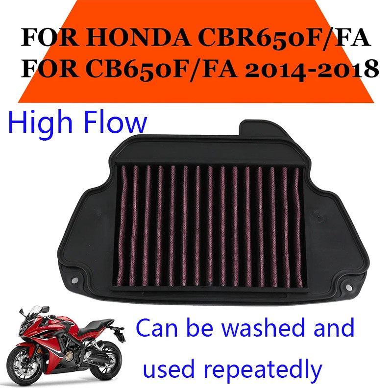 Phụ Kiện Xe Máy Lọc Không Khí Bụi Cho Xe HONDA CB650F CBR650F CB650 F CBR650 F CB 650 F CBR 650F 201