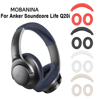Mobanina Miếng đệm tai Đệm, Vỏ bảo vệ thay thế bịt tai, Phụ kiện tai nghe Tay áo tai nghe Băng đô silicon cho Anker Soundcore Life Q20i