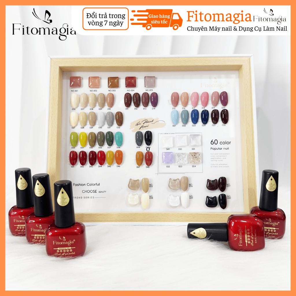 (NO001 - 030) Sơn Color UV Gel FITOMAGIA Chính Hãng (60 MÀU) Sang Trọng -  Fitomagia03