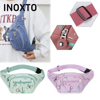 INOXTO Túi đeo thắt lưng , Túi đeo vai ngực đa chức năng Fanny Pack, Túi đeo chéo phong cách Hàn Quốc nhẹ thời trang