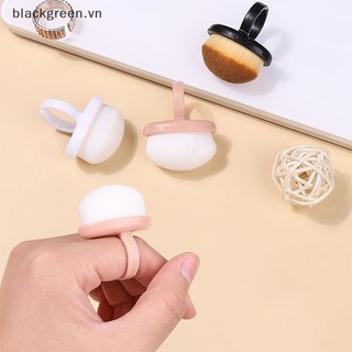 Vòng chải làm sạch sơn móng tay BGREE Loại bỏ bụi lông mềm Gel hình bầu dục Làm sạch bụi Trang điểm Bàn chải hình vòng Chà dụng cụ làm sạch móng tay.