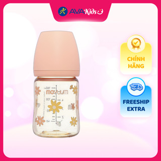  Bình sữa PPSU Moyuum - Họa tiết Hoa cúc - 170ml -Kèm núm số 1 