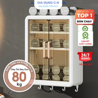 (RẺ VÔ ĐỊCH) Tủ Nhà Tắm 3 Tầng Treo Tường Không Cần Khoan, Chống Thấm Nước, Tủ Đựng Mỹ Phẩm, Tủ Thuốc Gia Đình