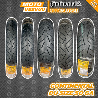 [MTVV] Vỏ lốp xe máy CONTINENTAL CONTISTREET CONTISCOOT đủ size 70 80 90 100 110 120 130 17 16<END>