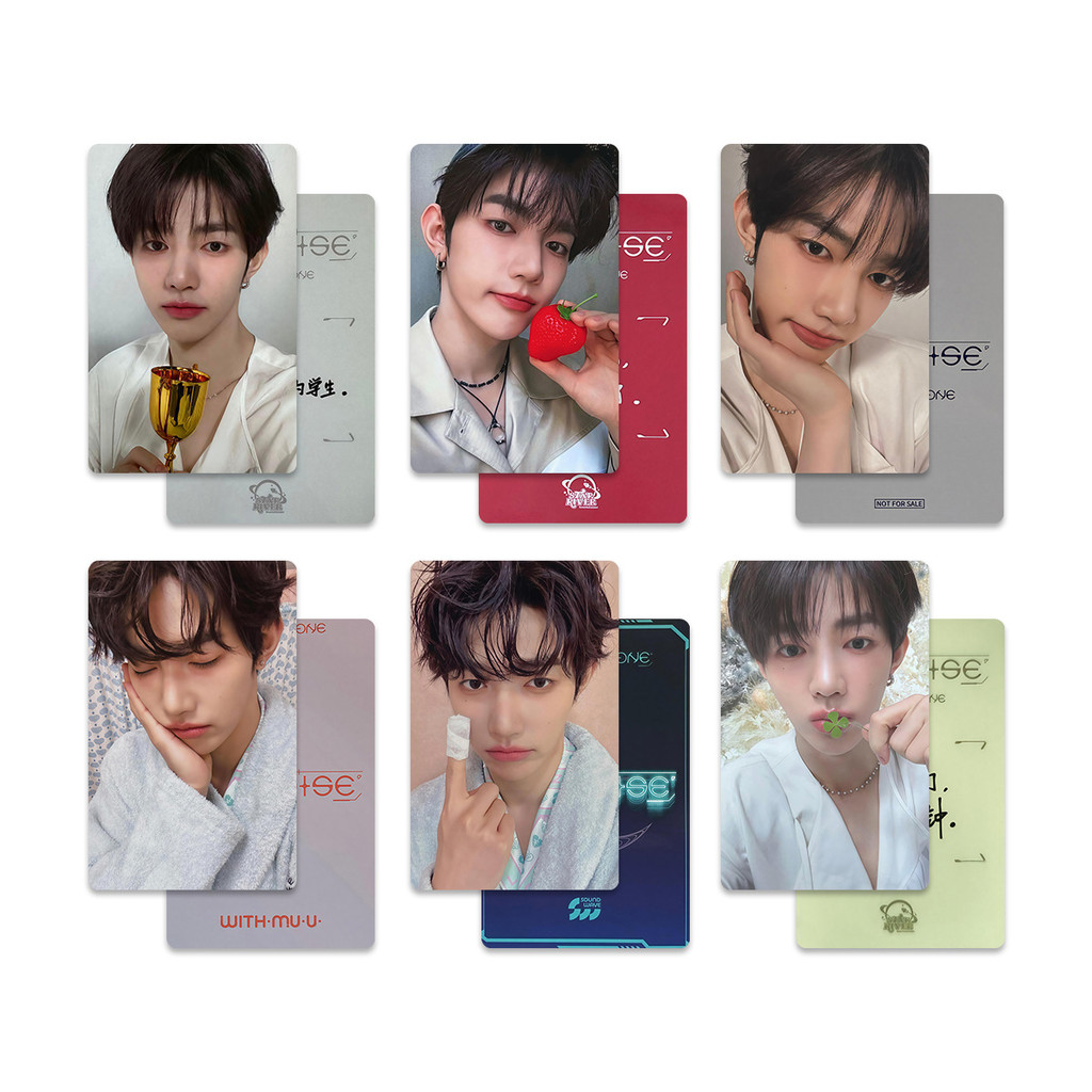 6-9 Chiếc ZB1 XANH PHIÊN BẢN Zhang Hao VỚIMUU Lomo Cards ZEROBASEONE SEEK HIDE KEY CAP Photocard MAT