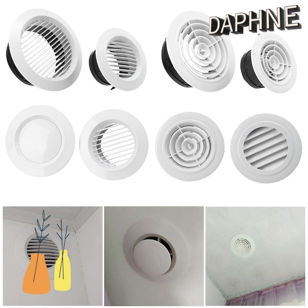 Nắp thông gió hình tròn chống chim/chuột dành cho máy điều hòa không khí