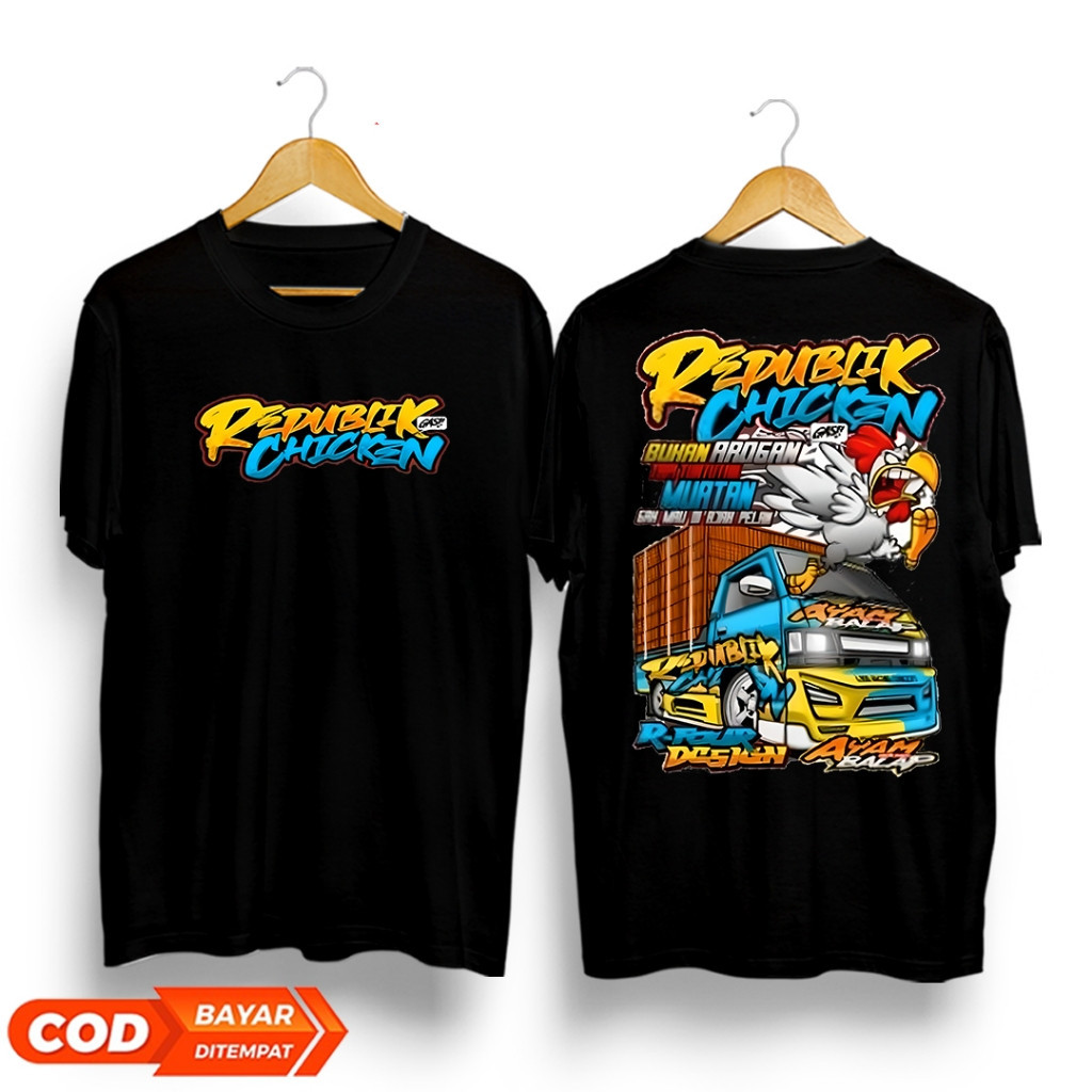 T-SHIRTS CHICKEN Racing / / T-SHIRTS CHỈNH / / UNISEX 30S COTTON COMBAD T-SHIRTS