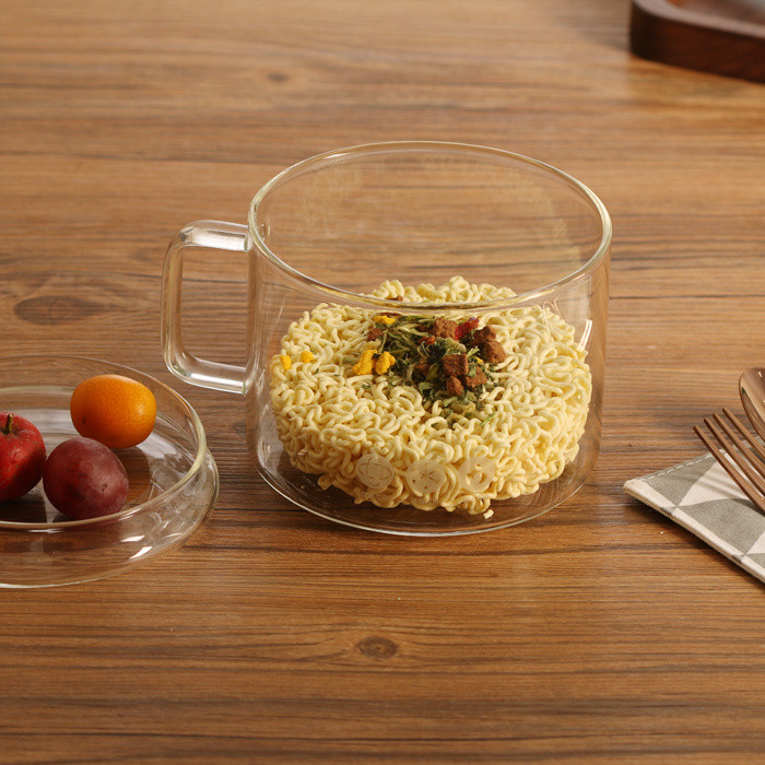 Mì ăn liền Dụng cụ tiện dụng Nấu ăn liền Bát mì ăn liền Lò vi sóng Bát mì ăn liền có tay cầm Chống b