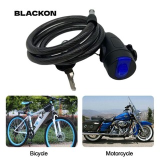 Blackon 90cm Khóa ổ khóa xe máy Kim loại hạng nặng Chống trộm mạnh mẽ