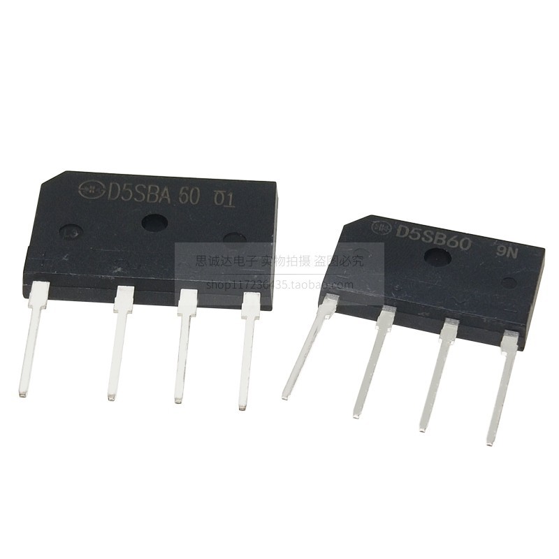 D5SBA60 D5SB60 Mới Chính Hãng Bếp Cảm Ứng Chỉnh Lưu Cầu Xếp Chồng Cầu Phẳng 5A / 600V