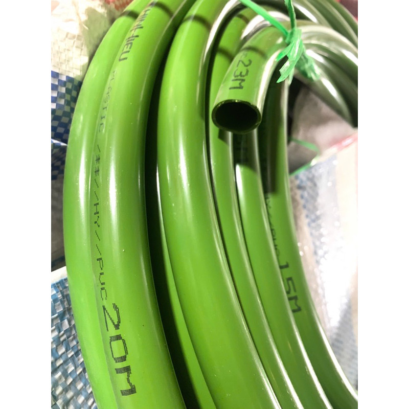 1M Dây Bơm Nước , Ống Nước Nhựa Xanh Dẻo Mềm Phi 21