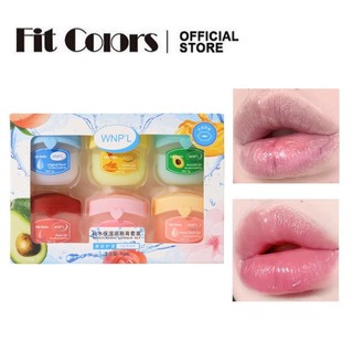  Mới 4   6   8 Chiếc Dưỡng Ẩm Môi Bộ Son Môi Trang Điểm Tự Nhiên Thực Vật Dưỡng Ẩm Son Dưỡng Môi Chống nứt nẻ Chăm Sóc Da 