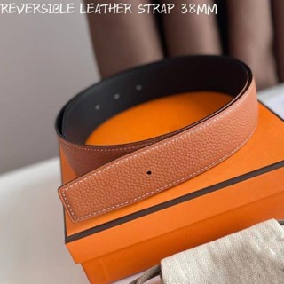 Dây Đai Khóa H áp dụng, không có đầu, quần không đầu da bò hai mặt, thắt lưng nam da thật không khóa