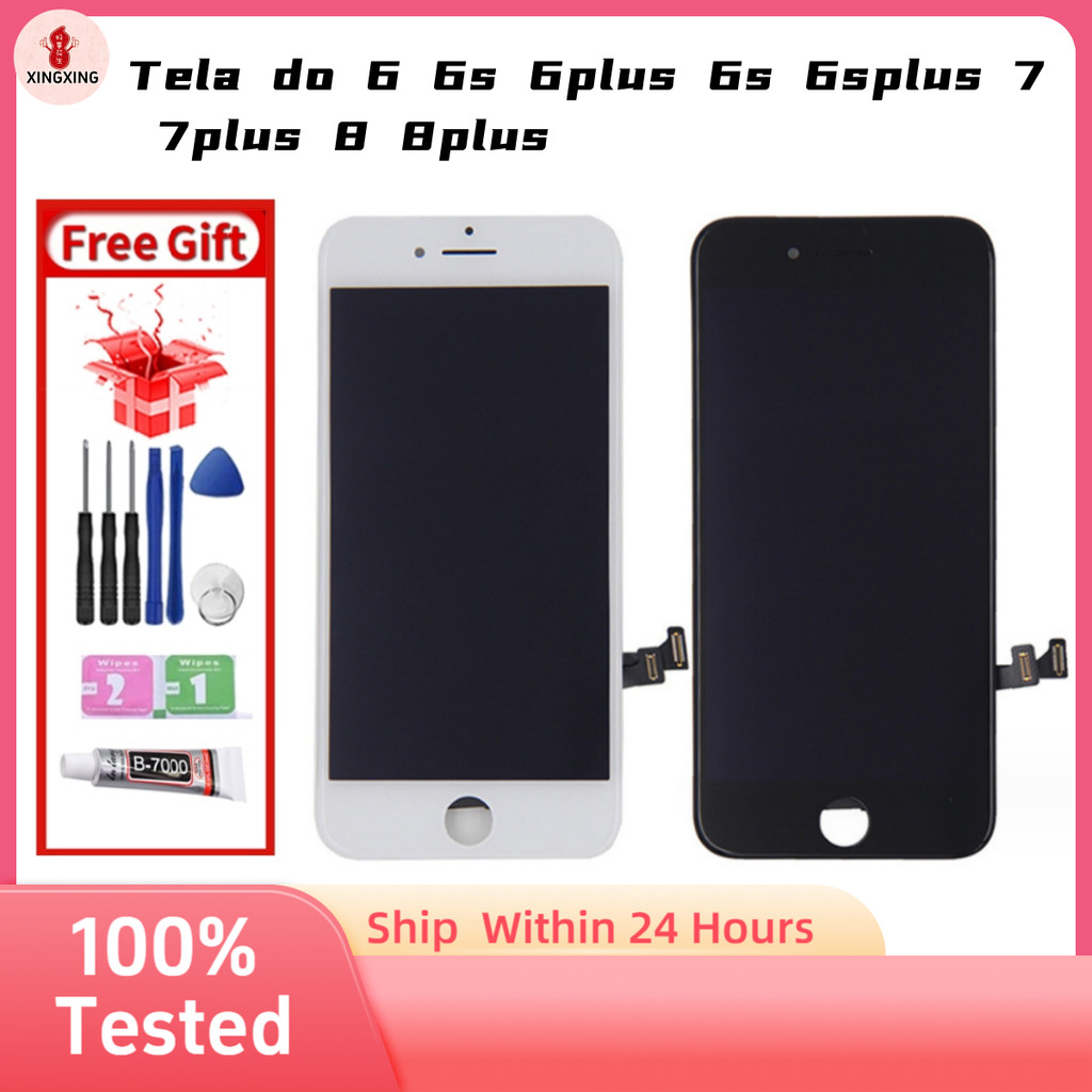 Dành cho điện thoại lPhone 6 6S 7 8 Plus Với Perfect ❥ Bộ số hóa màn hình cảm ứng Lớp AAA + + + Màn 