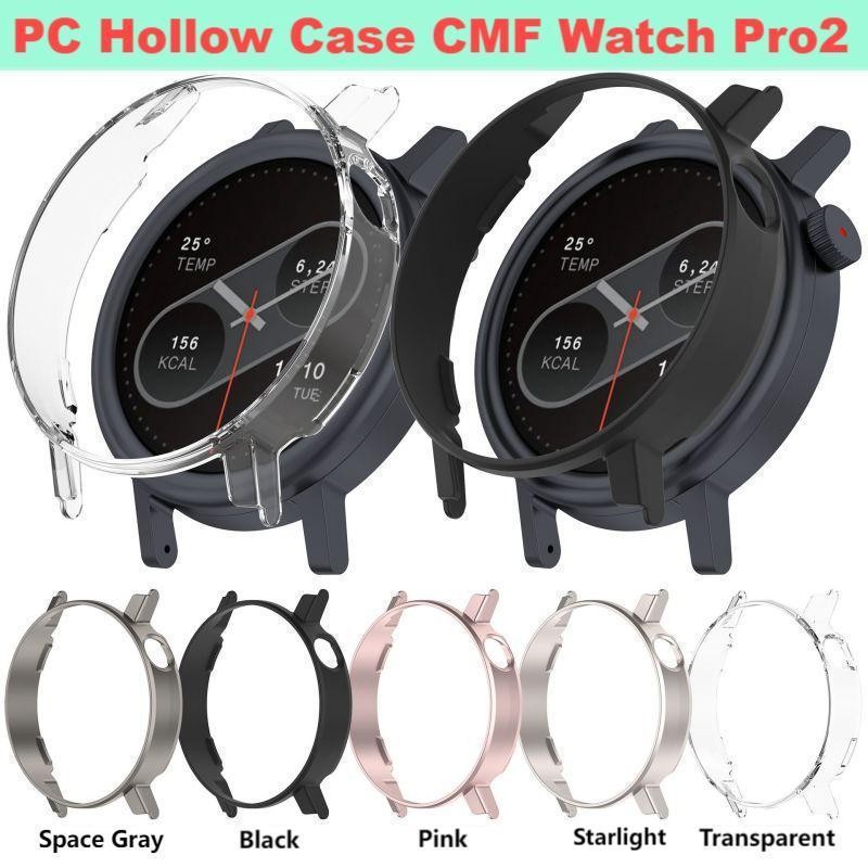 Dành Cho CMF Watch Pro 2 Ốp Lưng PC Rỗng Bảo Vệ Cho CMF Watch Pro2 Vỏ Bảo Vệ Ốp Lưng Pro 2 Phụ Kiện