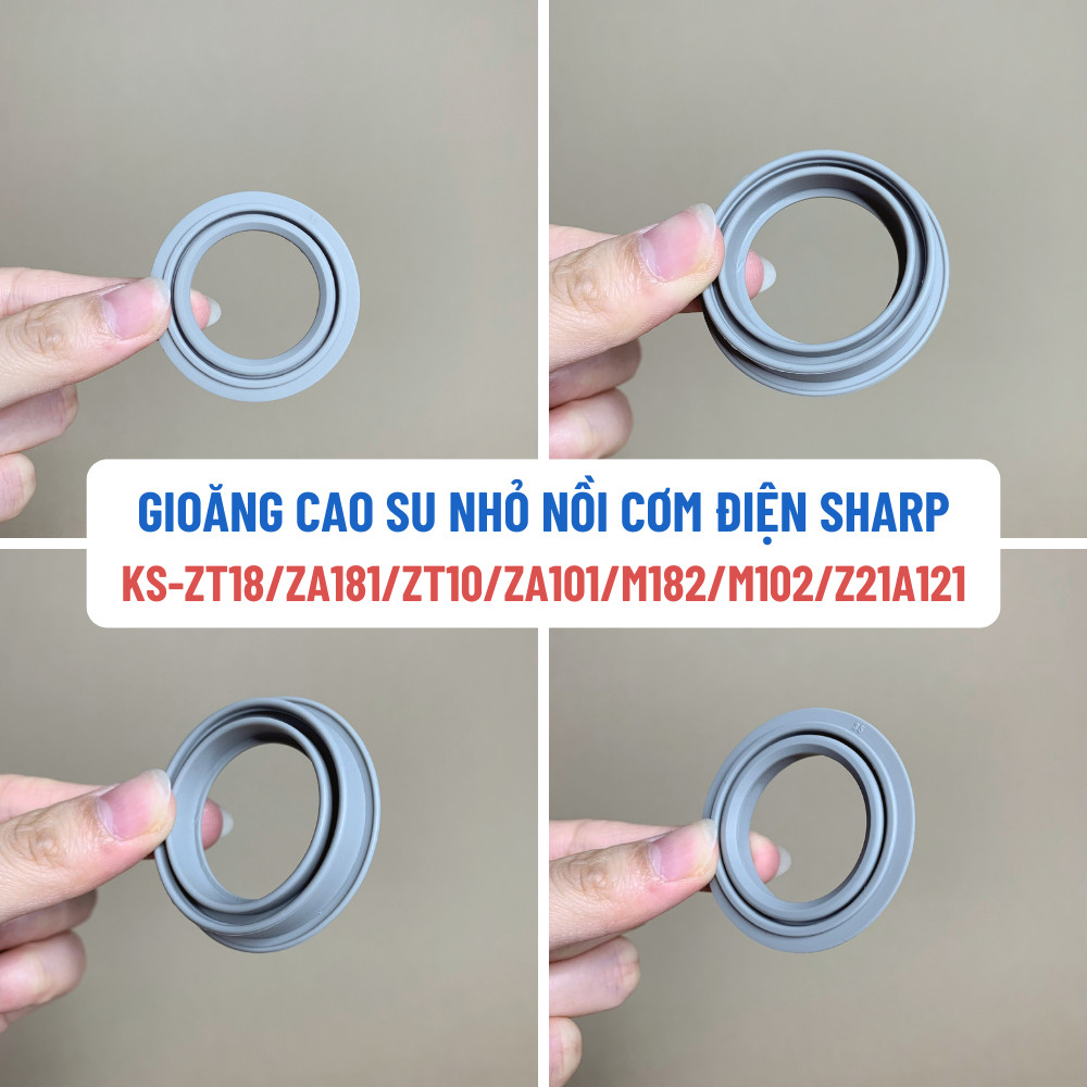 [Đa Dạng Model] Gioăng Ron Cao Su Tương Thích Nồi Cơm Điện SHARP Model KS-ZT18/ZA181/ZT10/ZA101/M182