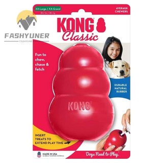 Đồ chơi cho chó FASHYUNER Kong, Đồ chơi chó con Kong cổ điển nhồi bông, 2024 Bền nhiều kích cỡ Khả năng điều trị đầy đủ Đồ chơi nhai