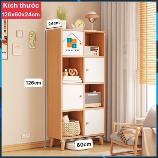 [HỎA TỐC-NHANH] Kệ Tủ Đựng Đồ Ziczac,Trang Trí, Trưng Bày, Phòng Ngủ, Phòng Học, Phòng Khách Hiện Đạ