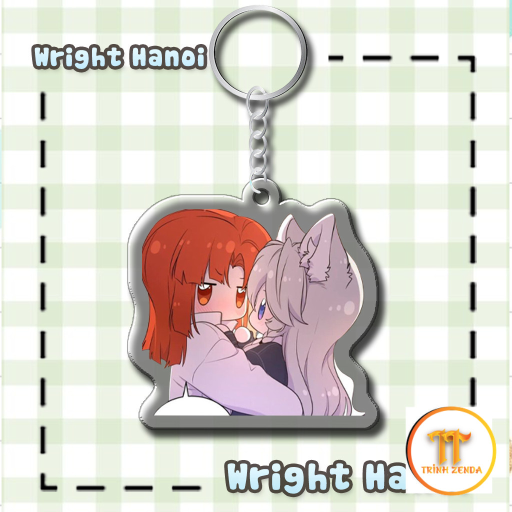 Móc khóa GL My Food Seems To Be Very Cute Đồ Ăn Của Ta Trông Thật Đáng Yêu Qùa Tặng, Đồ Để Bàn - zen