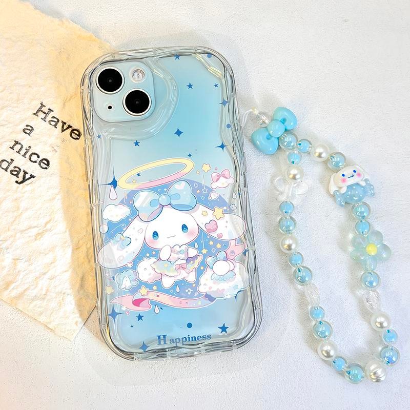 Phim hoạt hình Kuromi Melody Love Heart Chain Case cho Realme Note 60 50 C61 C75 C63 C20 C67 C31 C55