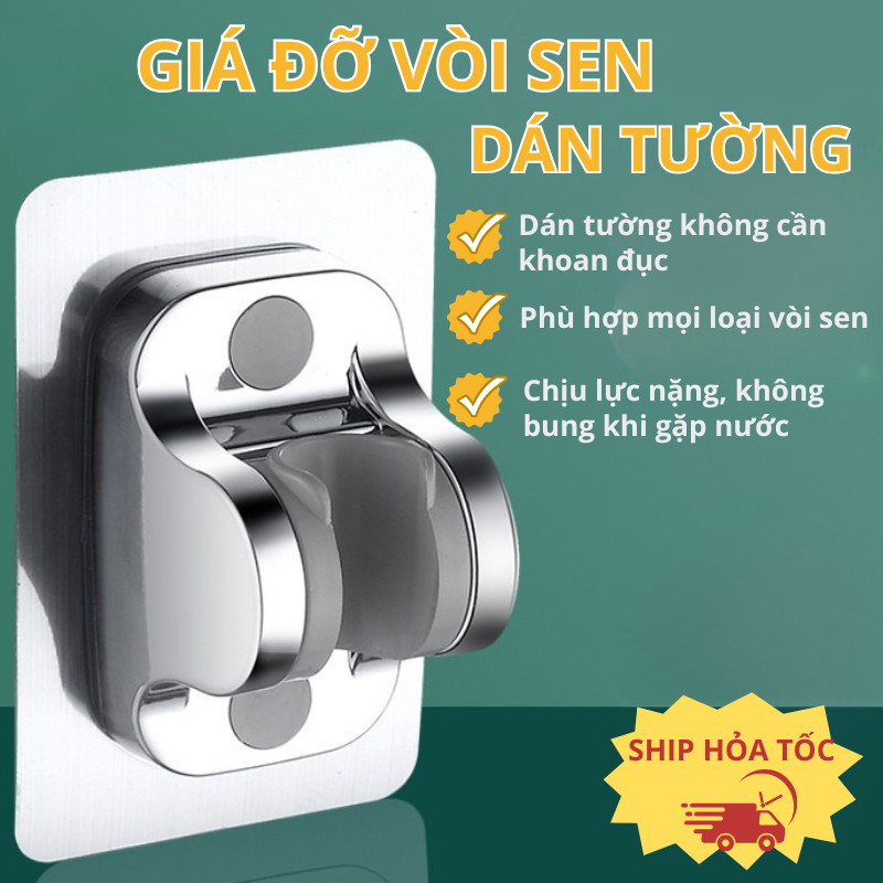 Vòi Sen Xoay 5 Hướng M.M HOUSE  Dán Tường Cực Kỳ Tiện Dụng
