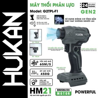  Máy thổi lá phản lực Hukan F1 Động cơ Brushless siêu khỏe 