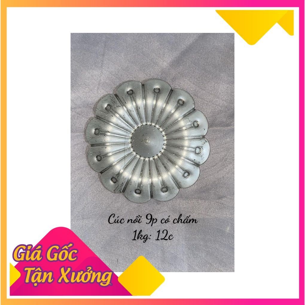 Hoa sắt mỹ thuật - Hoa cúc 9 phân 3 loại - cúc 9 phân có chấm , cúc 9 phân không chấm, cúc 9 phân nh