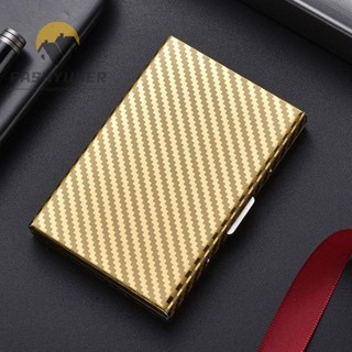 Hộp đựng thẻ tín dụng FASHYUNER, Hộp đựng thẻ ID chống RFID mỏng, Kinh doanh 6 / 10 Khe cắm bằng kim loại không gỉ Porte Carte Du lịch