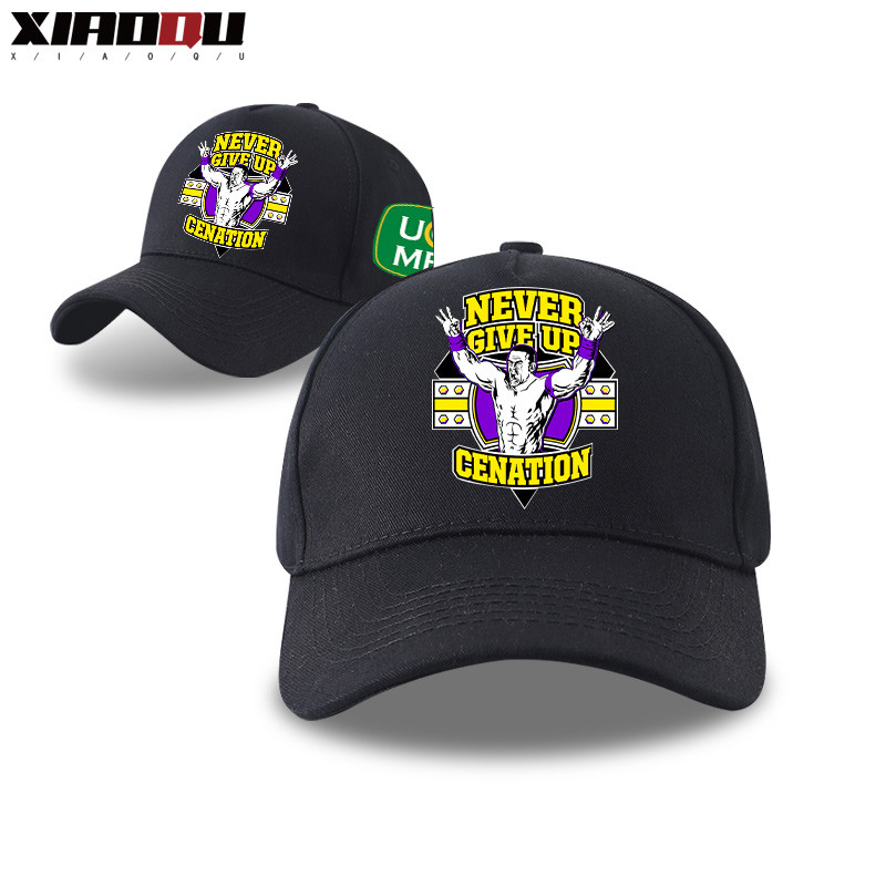 WWE John Cena Đấu Vật Chu Vi John Cena Mũ Nam In Hình Thường Ngày Mũ 0608