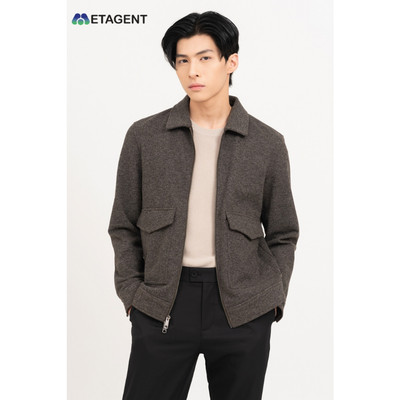Breathable Jacket - Áo khoác dạ nam Metagent MS 77E4057