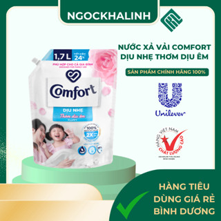 Nước xả vải Comfort Dịu nhẹ Thơm dịu êm