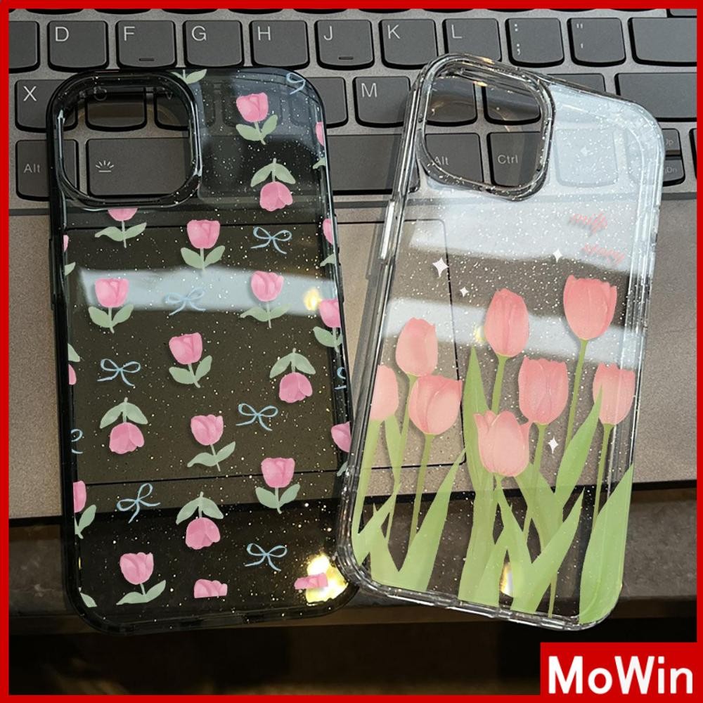 Movin - Ốp lưng iPhone 16 Pro Max iPhone 11 siêu sáng lấp lánh trong suốt TPU mềm Hoa đẹp đầy màu sắc Compatible iPhone15 Pro max 14 13 12 Pro max XS XR 7 Plus 8 Plus