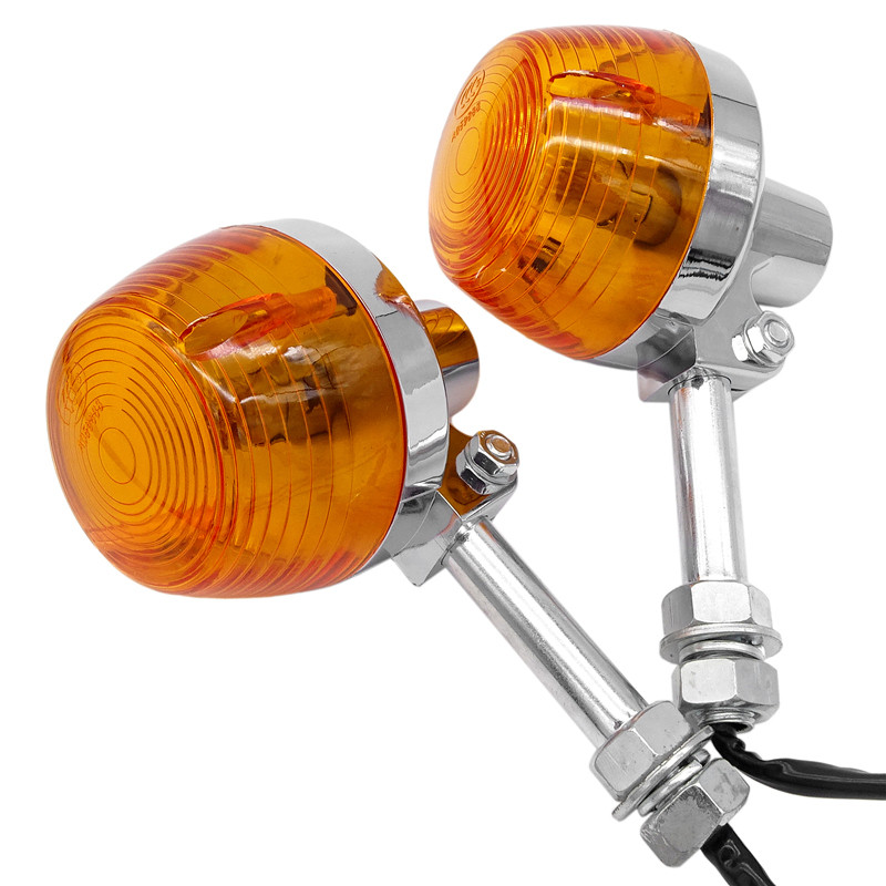 Dành Cho Xe Honda XL100 C70 CT70 CT90 CB350 CM400 CB450 CB750 Đèn Báo Xe Máy Flashers Blinker Đèn Hổ